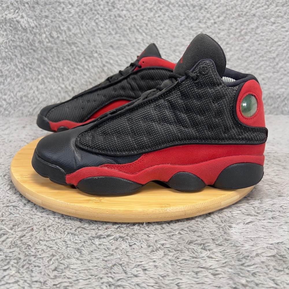 Jordan 13 Retro Bred 2017 GS Black Red Youth Sneakers 3M 414574-004 Size 7Y